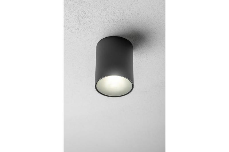 Decor Luminaire de plafond LENTO alum 100x130 IP54 MAX.35W graphite rond 1208963924