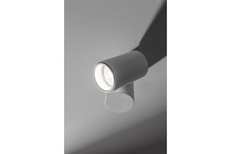 Decor Luminaire de plafond LUPO en aluminium 11.6x5.6x11.5 IP20 1*GU10 max. 50W rond blanc. 1208963927