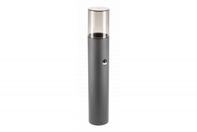 Decor Luminaire de jardin MEDIO-P 50 PIR E27 MAX.15W IP54 AC220-240V 50-60Hz graphite de poteau. 1208963940