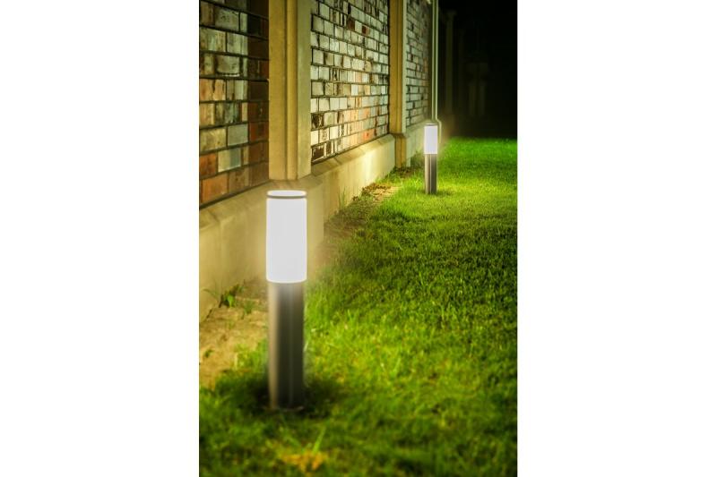 Decor Luminaire de jardin MILAN-P 45 E27 MAX.40W IP44 AC220-240V 50-60Hz poteau inox 1208963944