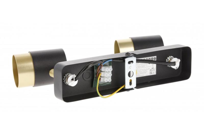 Decor Luminaire de plafond ORIO en aluminium 24.0x5.5x14.0 IP20 2*GU10 max. 50W rond noir. 1208963965