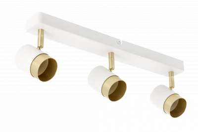 Decor Luminaire de plafond ORIO en aluminium 43.0x5.5x14.0 IP20 3*GU10 max. 50W rond blanc. 1208963966