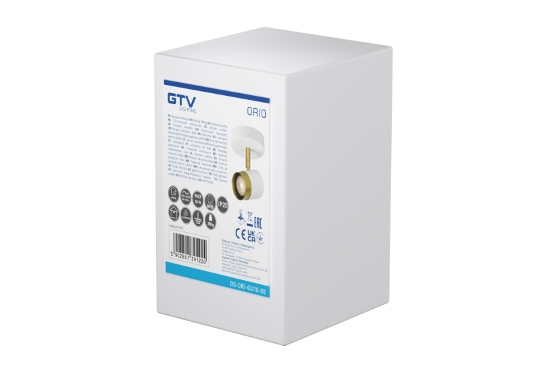 Decor Luminaire de plafond ORIO en aluminium 11.6x5.6x11.5 IP20 1*Gu10 max. 50W blanc rond 1208963968