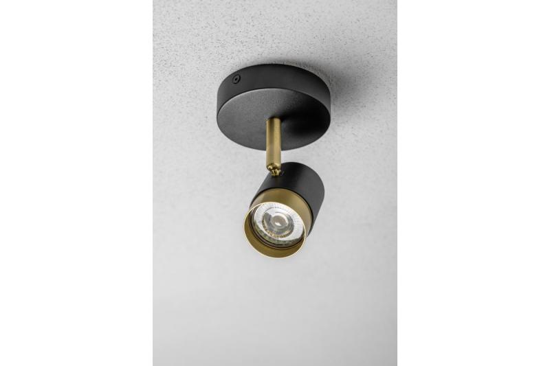 Decor Luminaire de plafond ORIO en aluminium 11.6x5.6x11.5 IP20 1*Gu10 max. 50W noir rond 1208963969