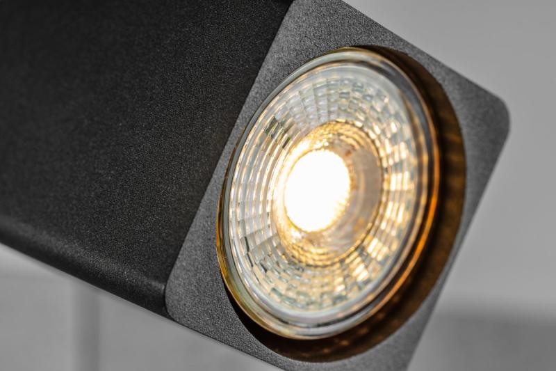 Decor Luminaire de plafond RENO en aluminium IP20 max. 20W*2 double carré noir. 1208963980