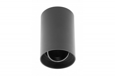 Decor Luminaire de plafond RESTO PC φ80x125mm IP20 max 20W rond noir. 1208963985