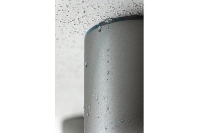 Decor Lampe de plafond SENSA AQUA en aluminium 85x115 IP54 max 50W gris circulaire. 1208964008