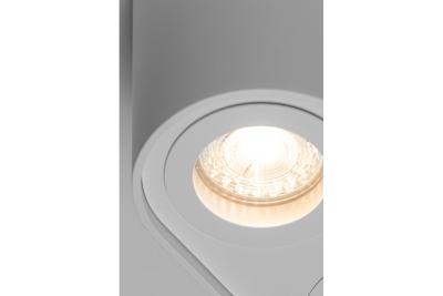 Decor Plafonnier SENSO DUO alum 83x165x110 IP20 MAX 50W rond blanc. 1208964010