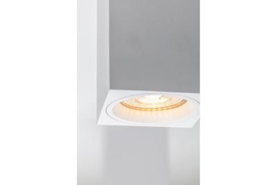 Decor Lampe encastrée de surface SENSA MINI en aluminium 70x70x115 IP20 max 50W boîtier carré blanc. 1208964014