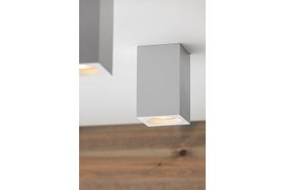 Decor Lampe encastrée de surface SENSA MINI en aluminium 70x70x115 IP20 max 50W boîtier carré blanc. 1208964014