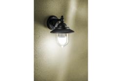 Decor Luminaire de jardin TOSKANA-AD E27 MAX.60W IP54 AC220-240V 50-60Hz noir mat 1208964026