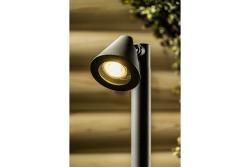 Decor LUSTINO-P 50 GU10 MAX.20W IP44 AC220-240V 50-60Hz fixation de jardin graphite sur poteau 1208964033