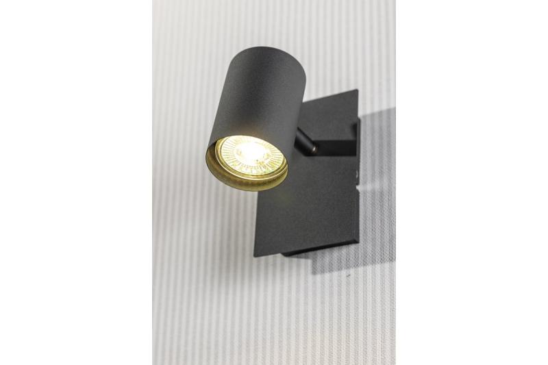 Decor Luminaire de plafond VENETO IP20 max. 20W 1 x GU10 rond noir 1208964036