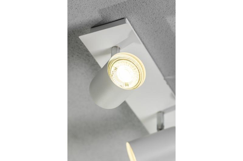 Decor Luminaire de plafond VENETO IP20 max. 20W 2 x GU10 rond blanc. 1208964037