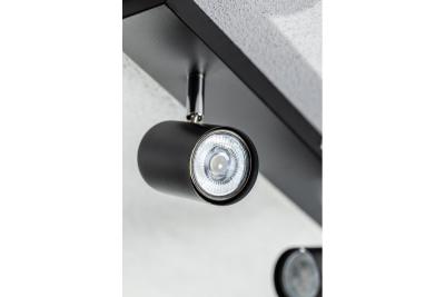 Decor Luminaire de plafond VENETO IP20 max. 20W 4 x GU10 rond noir 1208964042