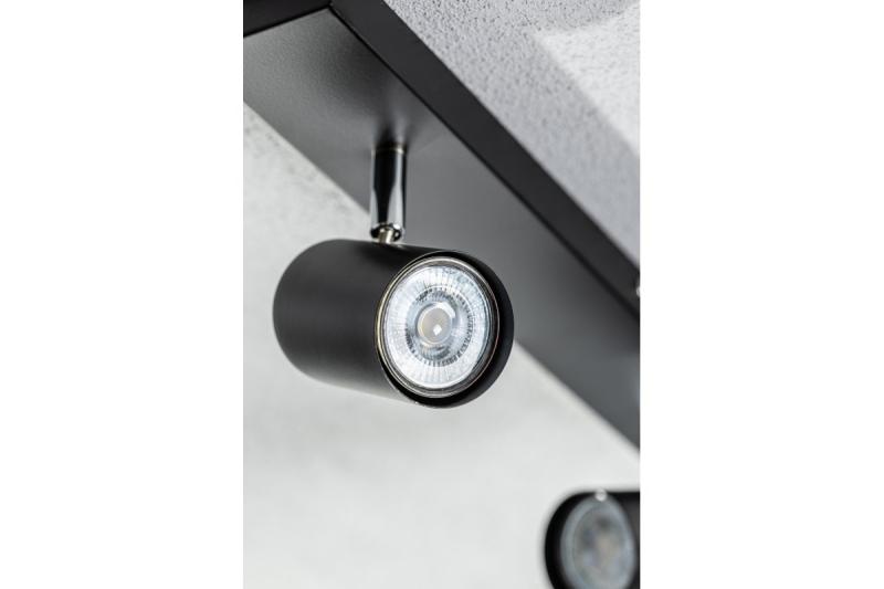 Decor Luminaire de plafond VENETO IP20 max. 20W 5 x GU10 rond noir. 1208964044