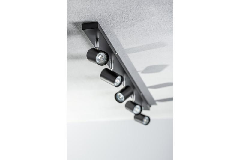 Decor Luminaire de plafond VENETO IP20 max. 20W 5 x GU10 rond noir. 1208964044