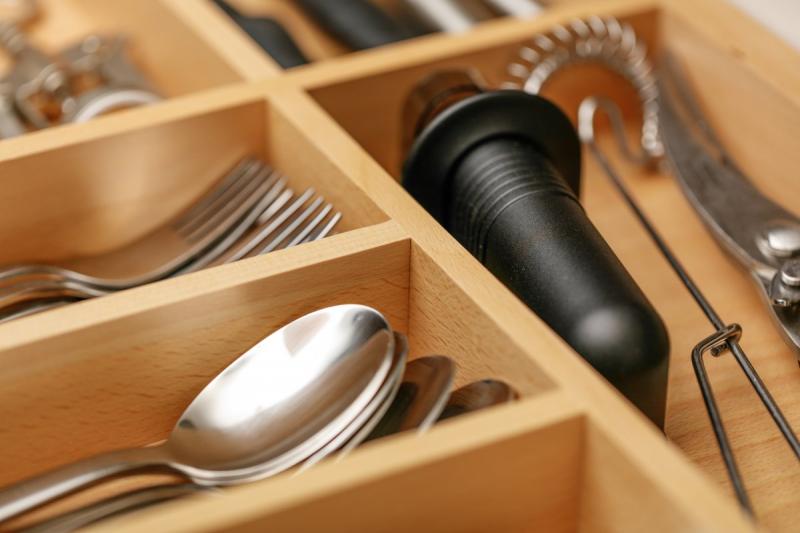 Décor Cutle Range-couverts Cuisine Ajustable Insert pour Armoires de 600-1000mm 1208966291