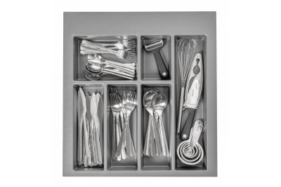 Decor Cutle Range-couverts Insert pour Tiroir de Cuisine 500 Anthracite 1208966376