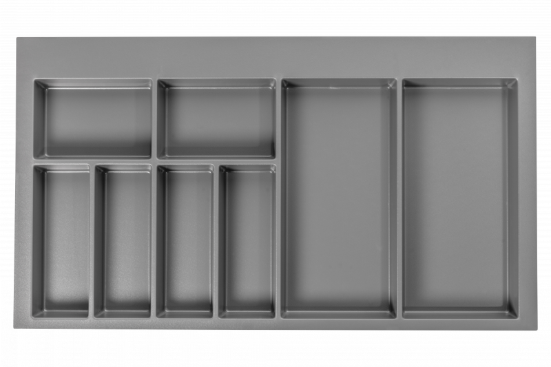 Décor Cutle Range-couverts Inserts pour tiroir de cuisine 900 Anthracite 1208966382