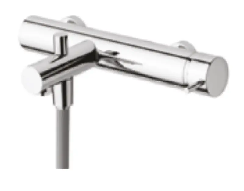 Waterevolution Flow mitigeur de bain avec set de douchette PVD brossé or clair T130WGE