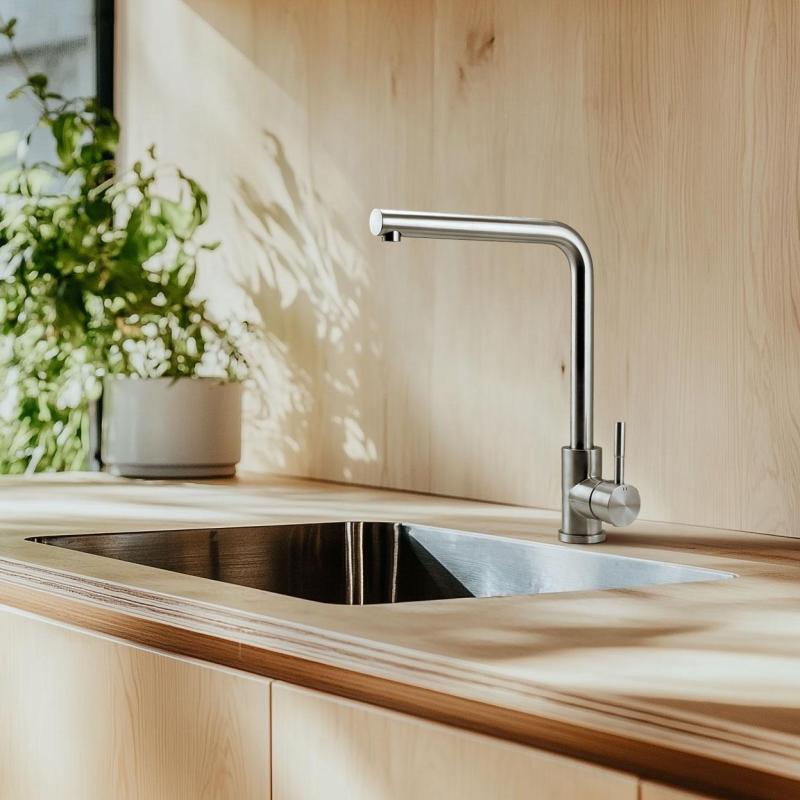 Ensemble combiné évier Franke - Robinet de cuisine Pure.sink - siphon de cuisine