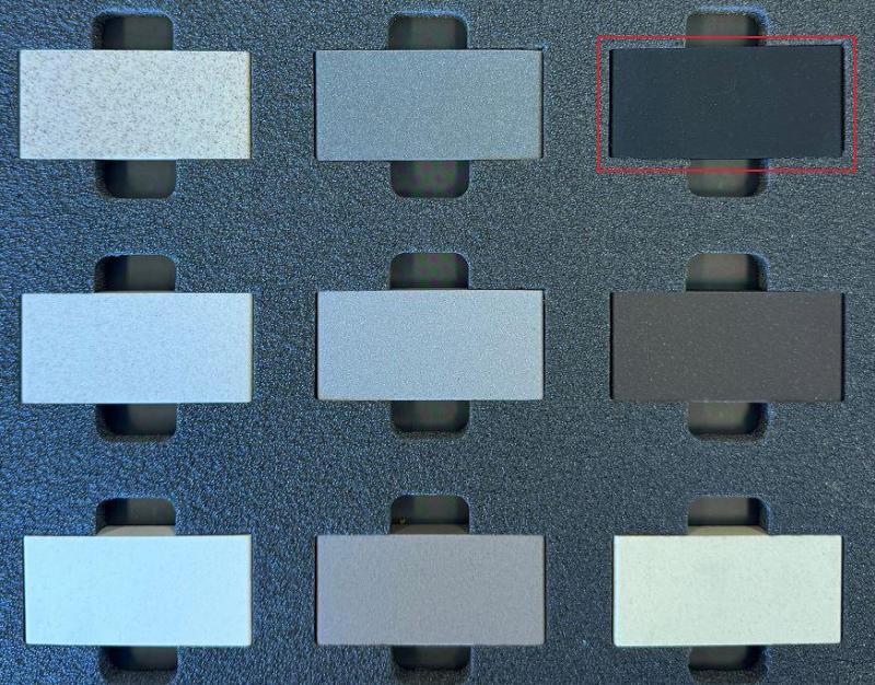 Échantillon de couleur GraniteMy Universal pour éviers en quartz granit NOIR 1208967244