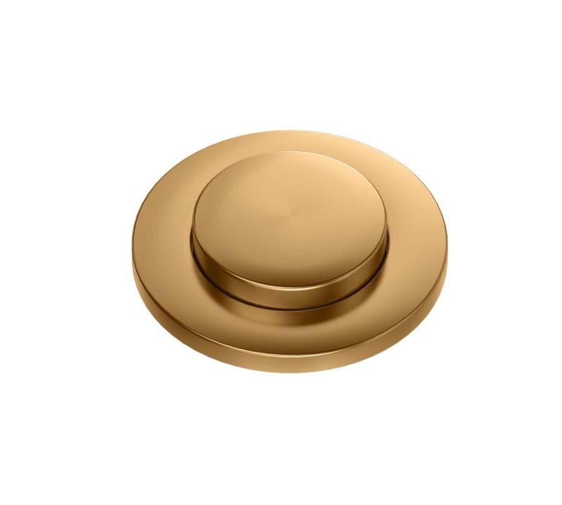 Quadri Oxford ensemble de vidage en cuivre pour évier, y compris trop-plein et bouton poussoir en cuivre 1208967545