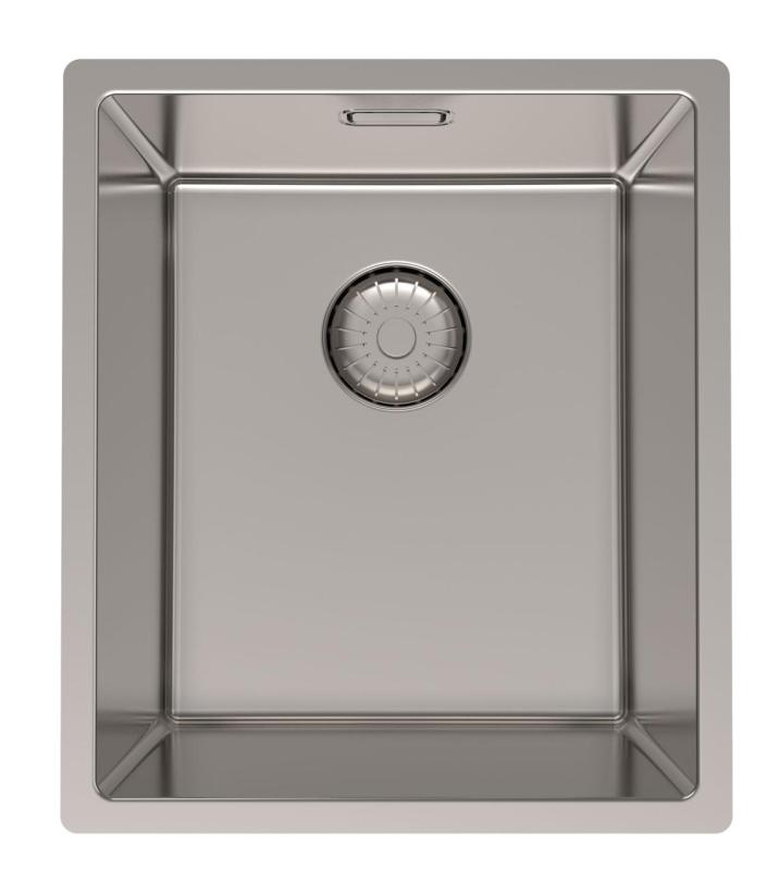 Évier en inox Pure.Sink Prestige 34x40 cm, rayon de 10 mm, montage sous-plan, à fleur ou en surface PPG3440-02