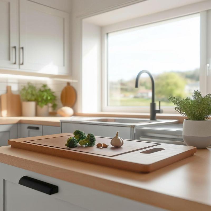 Planche à découper en bois Pure.Sink Prestige PPGCB40-23