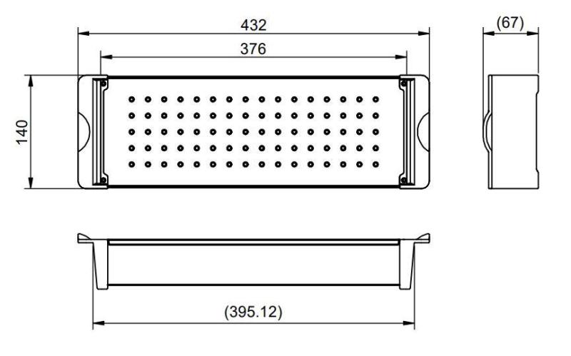 Cuve d'évier Pure.Sink Prestige en cuivre PPGCL40-62