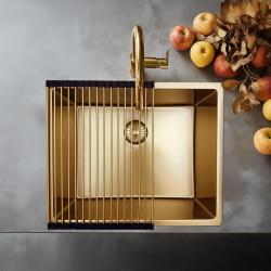 Tapis roulant pour évier Pure.Sink Prestige Or PPGRM40-60