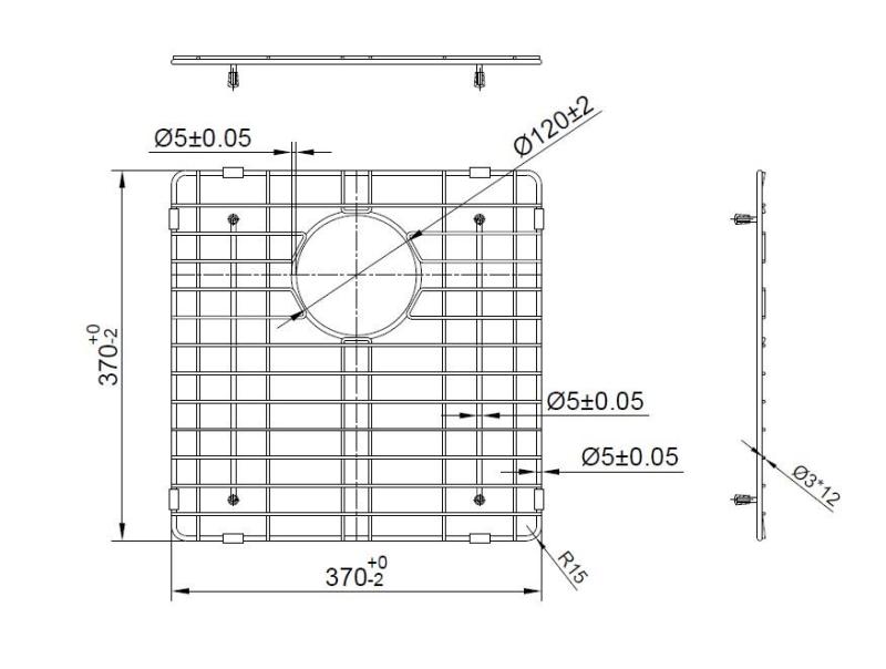Égouttoir Pure.Sink Prestige 40 Cuivre PPGGD40-62