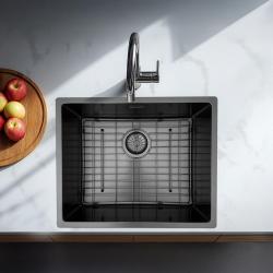 Égouttoir à vaisselle Pure.Sink Prestige 50 Gun Metal PPGGD50-61