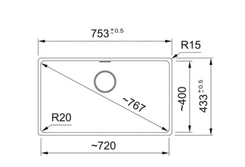 Franke Maris MRG 210-72 Fragranite Ardoise Gris Évier Gris foncé Installation à fleur 135.0714.632
