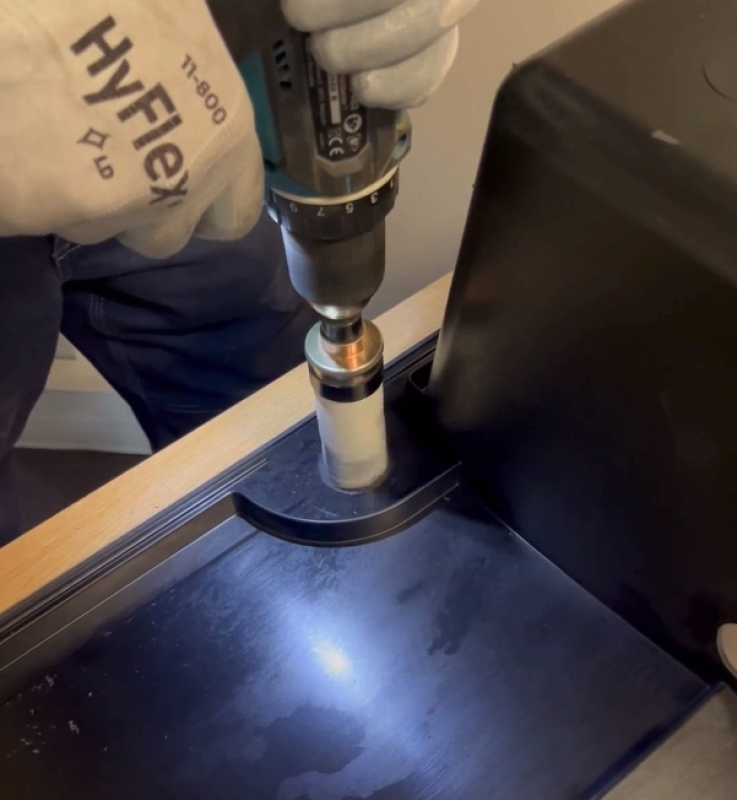 Hoegert Set de Scies Cloche en Acier au Carbone 14 pièces.