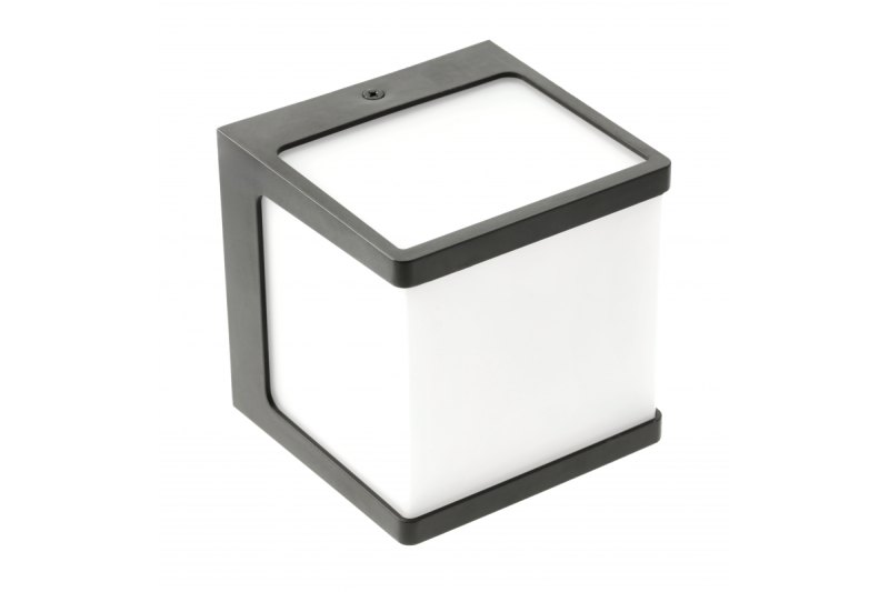 NARIN Luminaire LED 10W, 1000lm, IP54, AC220-240V, 50/60Hz,4000K, noir