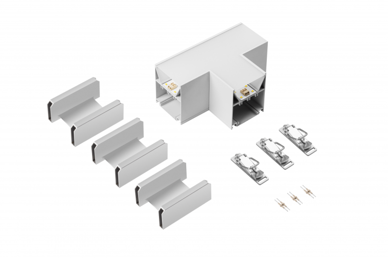 VINEA Connecteur en T, LED, blanc