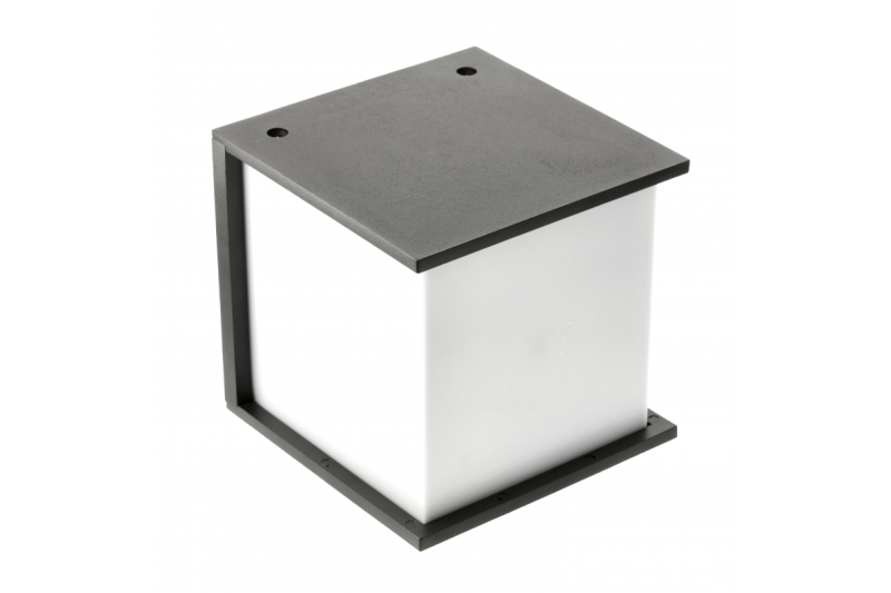 Luminaire de façade LEO, E27, MAX. 18W, IP54, AC220-240V, 50/60Hz, noir