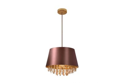 Luminaire de plafond NESTO, 6083, AC220-240V, 50/60Hz, 1*E27, max.40W, IP20, env. 30 cm, marron