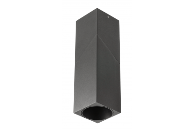 Luminaire de plafond VIRGO, max. 250V, 50/60Hz, 57x57x152mm, IP20, max. 20W, Carré, Noir