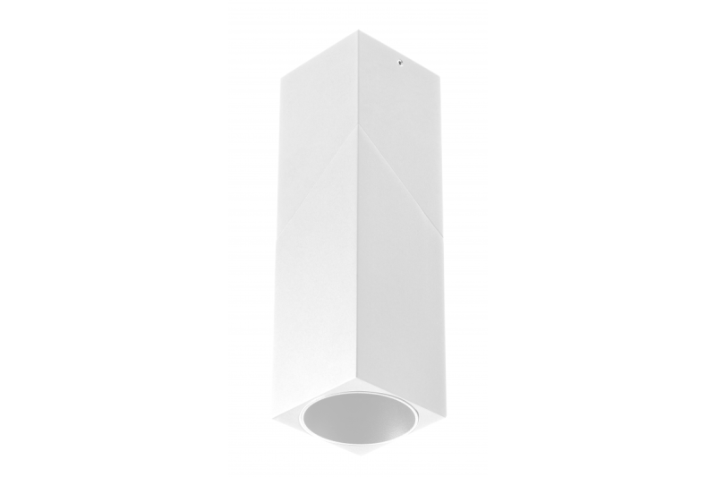 Luminaire de plafond VIRGO, max. 250V, 50/60Hz, 57x57x152mm, IP20, max. 20W, Carré, Blanc