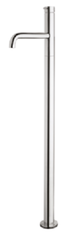 Waterevolution Flow robinet de baignoire autoportant en inox T134IE