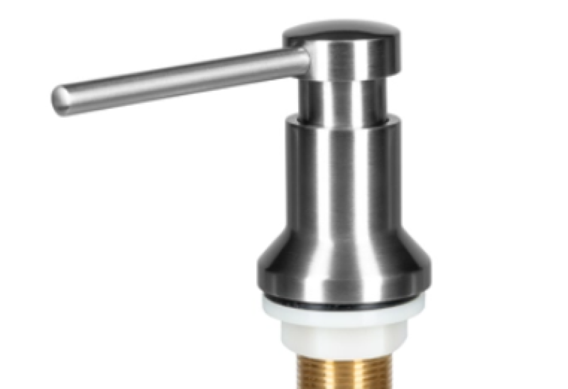 Distributeur de savon encastrable en inox Ausmann Turt, rechargeable par le haut, 1208969719.