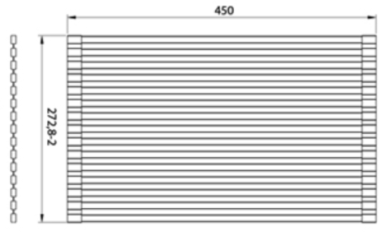 Ausmann Tapis de Roulage en Or pour Évier 28x45 cm 1208969725