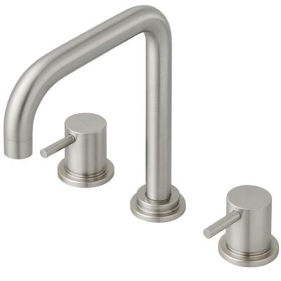 Révolution de l'eau Flow robinet de cuisine à 3 trous avec bec pivotant et raccord pour eau filtrée en inox T152HIE