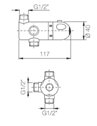 Accessoire PB Chaudière Mélangeur Thermostatique 1208969799