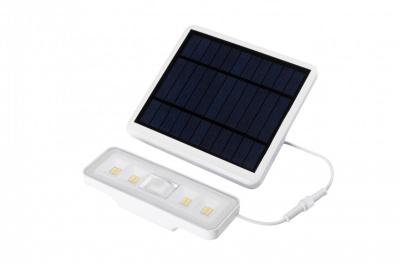 Luminaire solaire avec détecteur de mouvement et crépusculaire DAVOS, LED, 1000lm, 4000K, 2000mAh, IP54, blanc