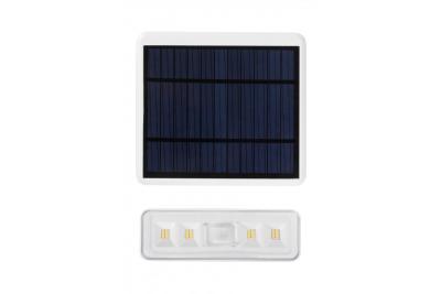 Luminaire solaire avec détecteur de mouvement et crépusculaire DAVOS, LED, 1000lm, 4000K, 2000mAh, IP54, blanc