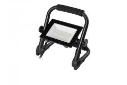 NELI Projecteur Portable, LED, 30W, 2700lm, 6400K, AC220-240V, IP65, câble de 1.5m